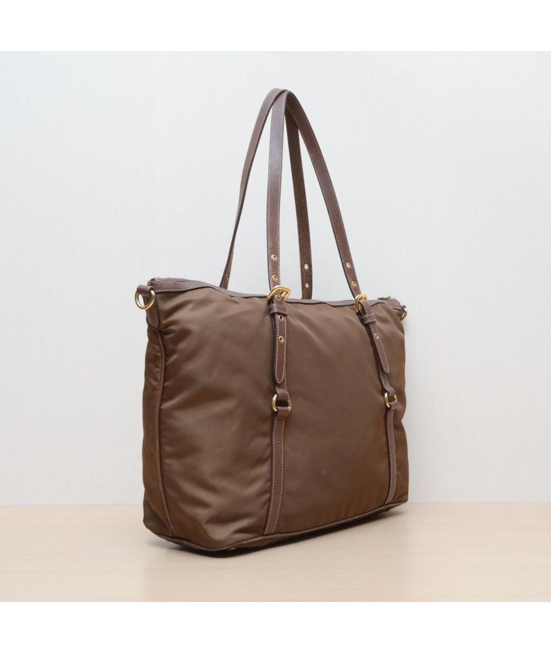 PRADA Коричневая сумка через плечо, фото 6