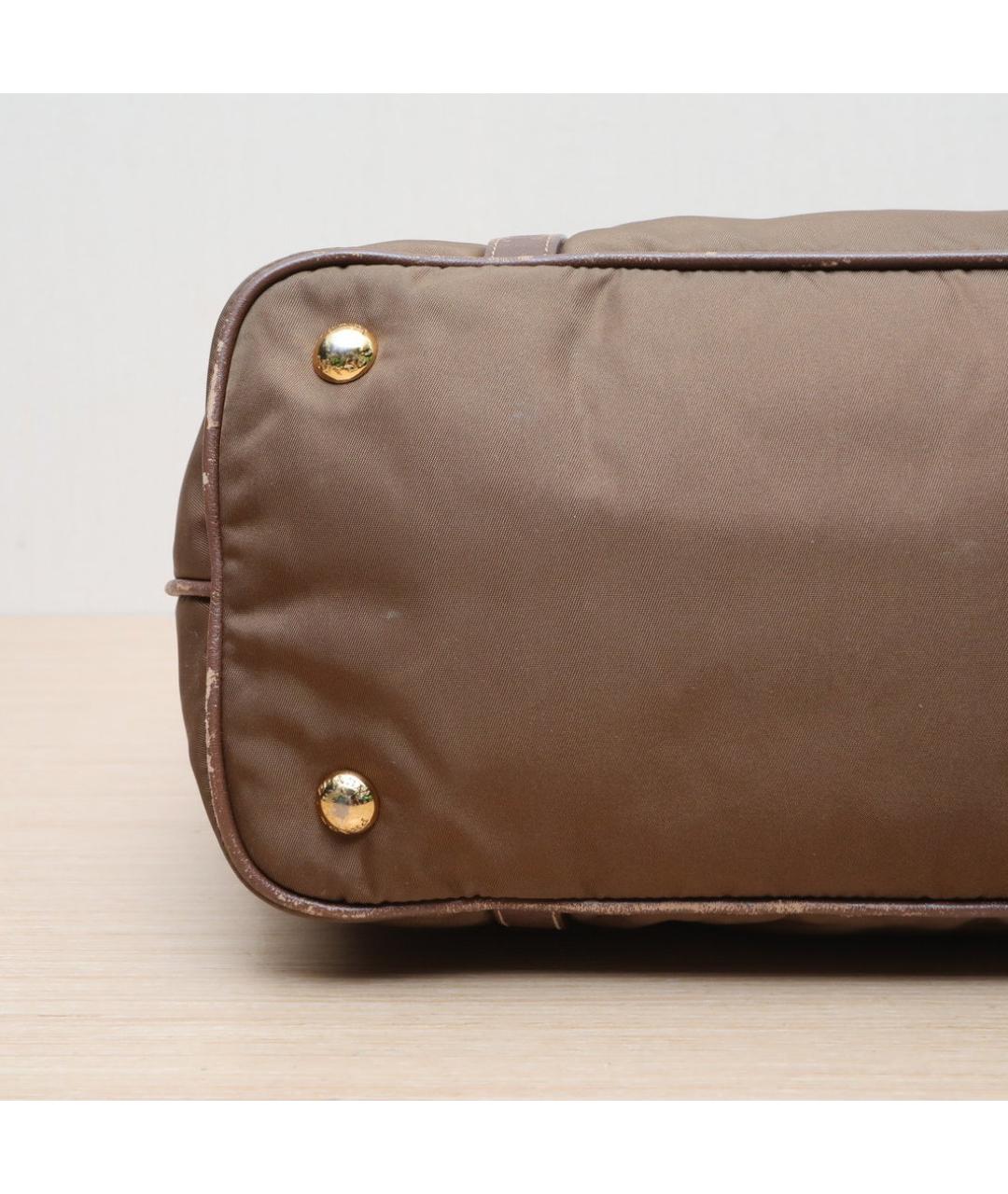 PRADA Коричневая сумка через плечо, фото 9