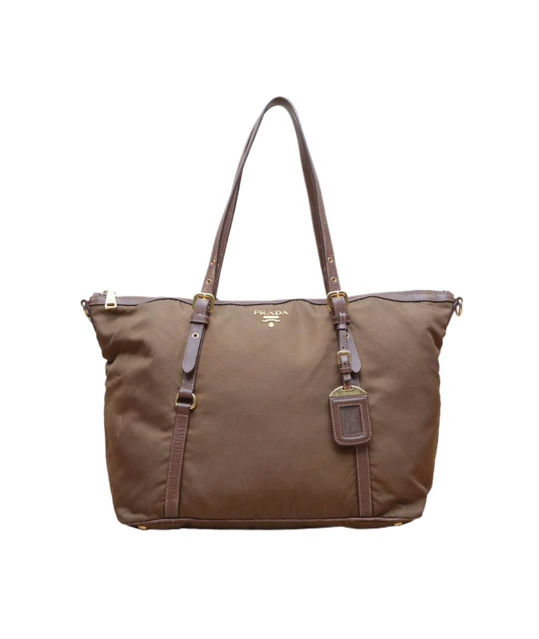 PRADA Коричневая сумка через плечо, фото 1