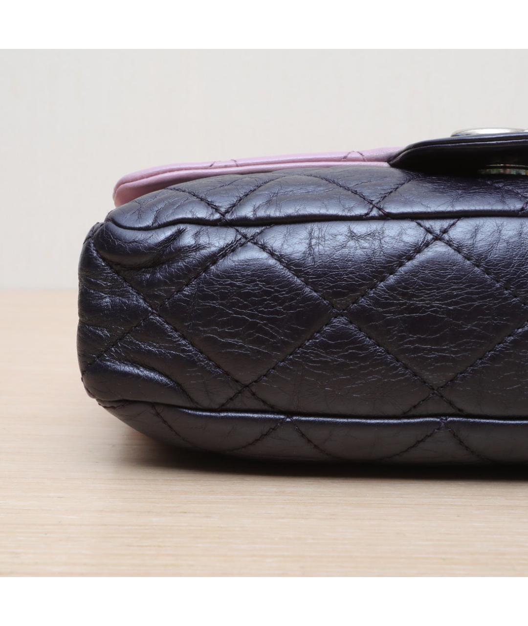 CHANEL Розовая кожаная сумка через плечо, фото 9