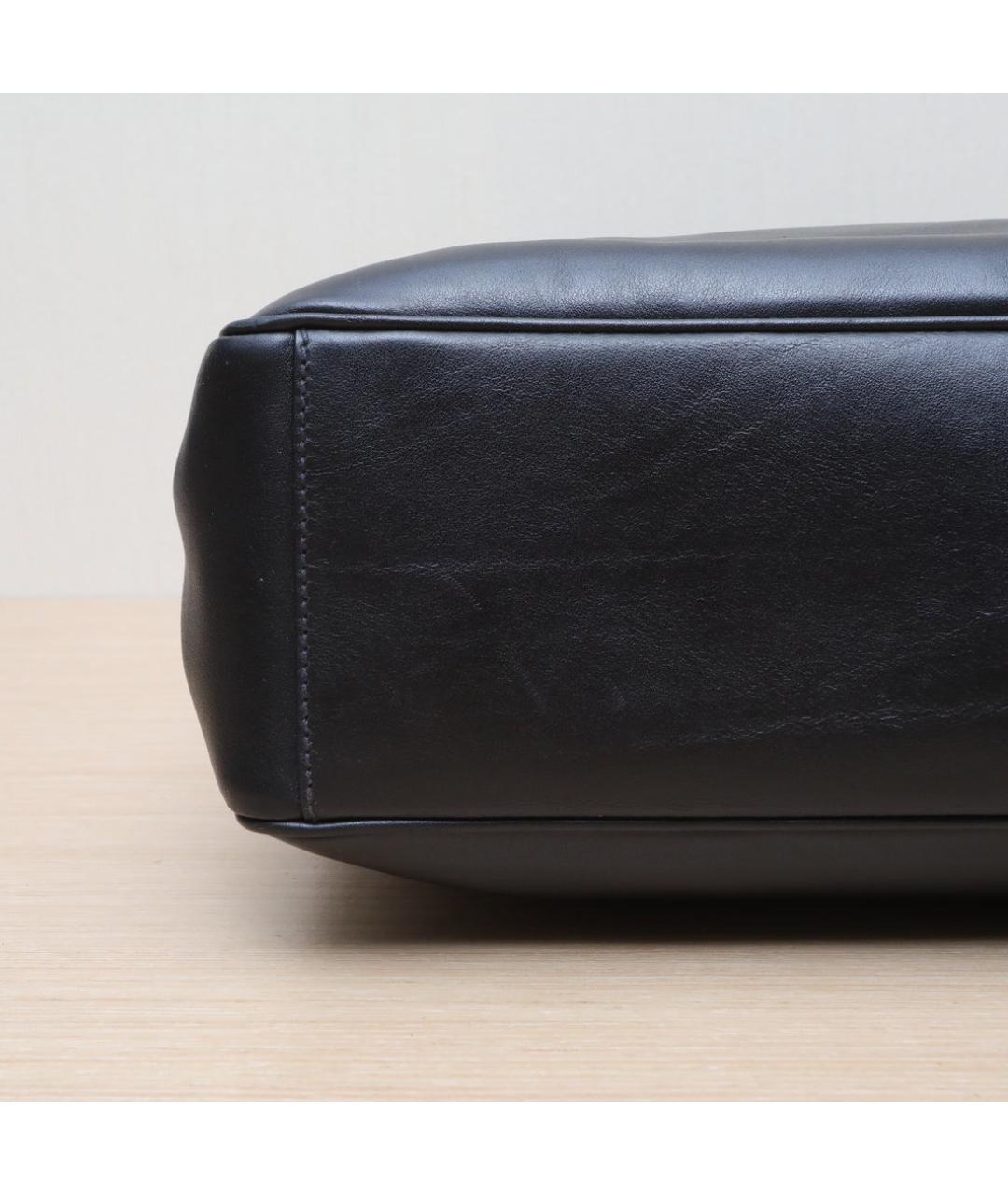 PRADA Черная кожаная сумка через плечо, фото 9