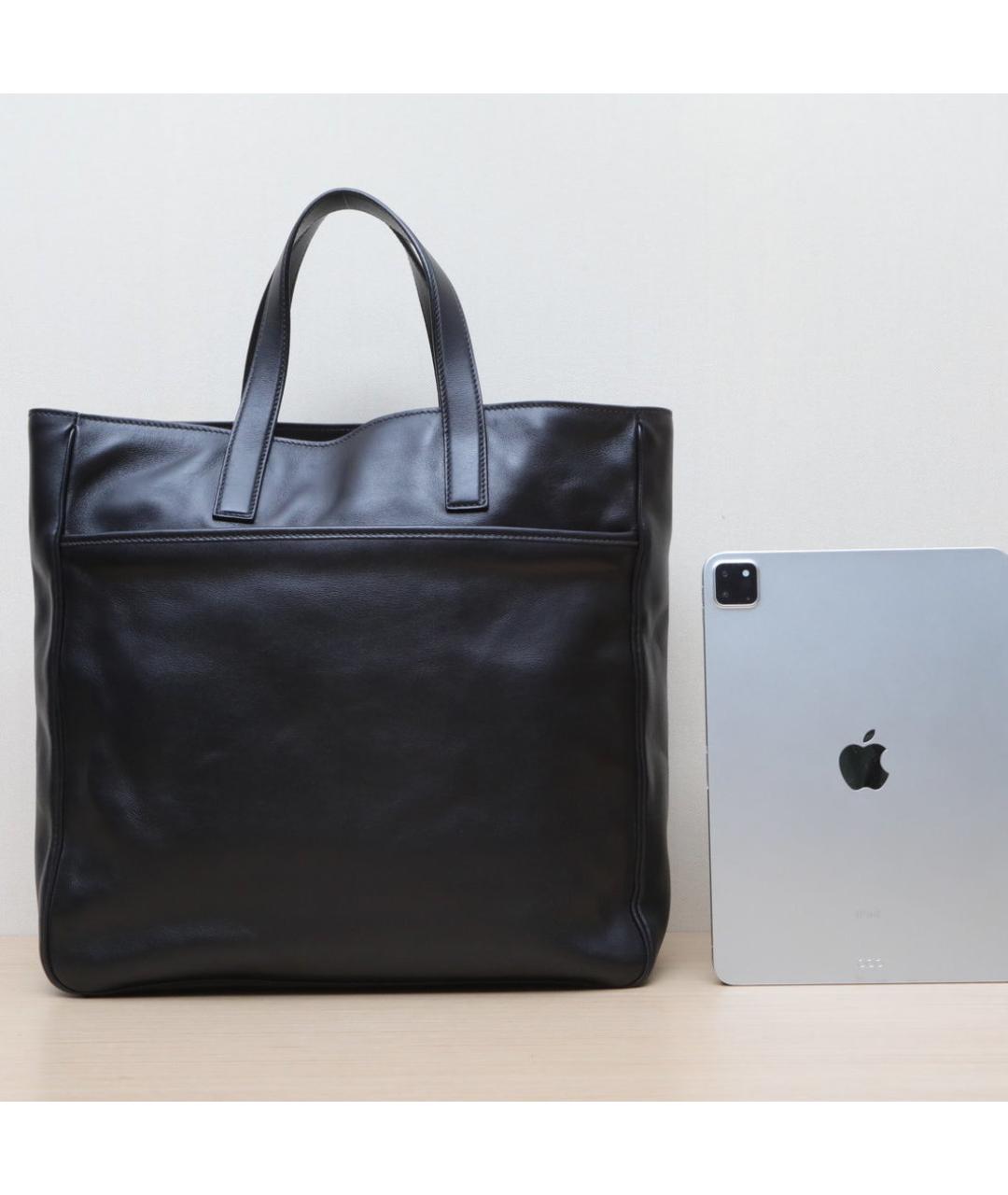 PRADA Черная кожаная сумка через плечо, фото 7