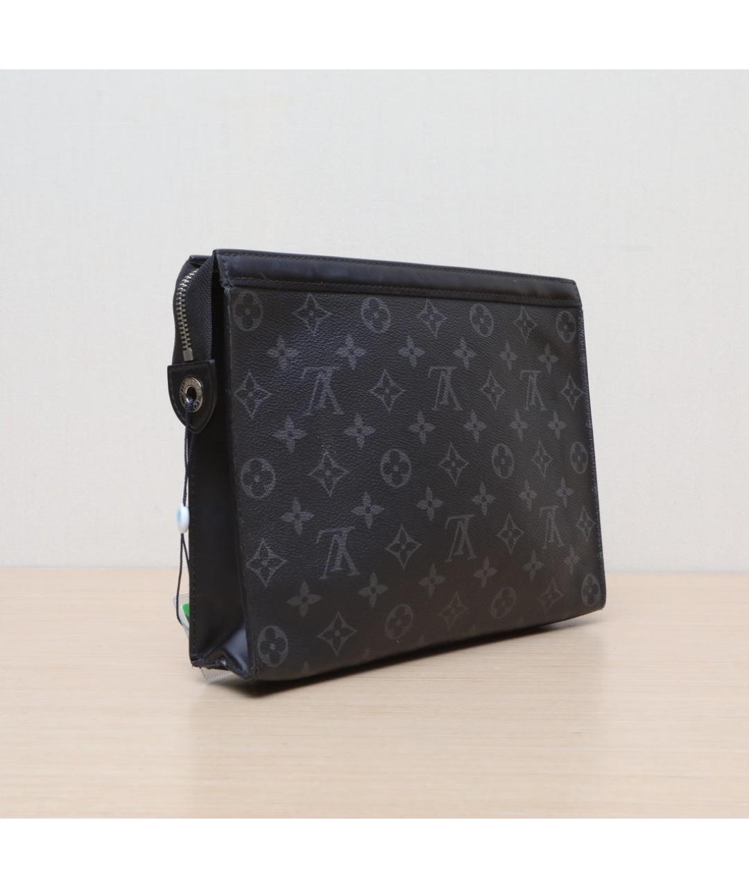 LOUIS VUITTON Черная сумка через плечо, фото 6