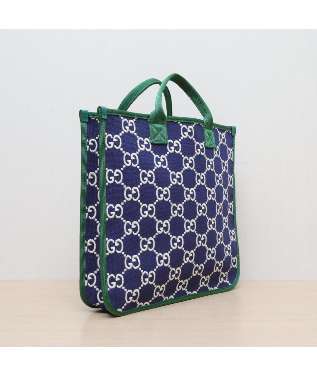 GUCCI Темно-синяя сумка через плечо, фото 6