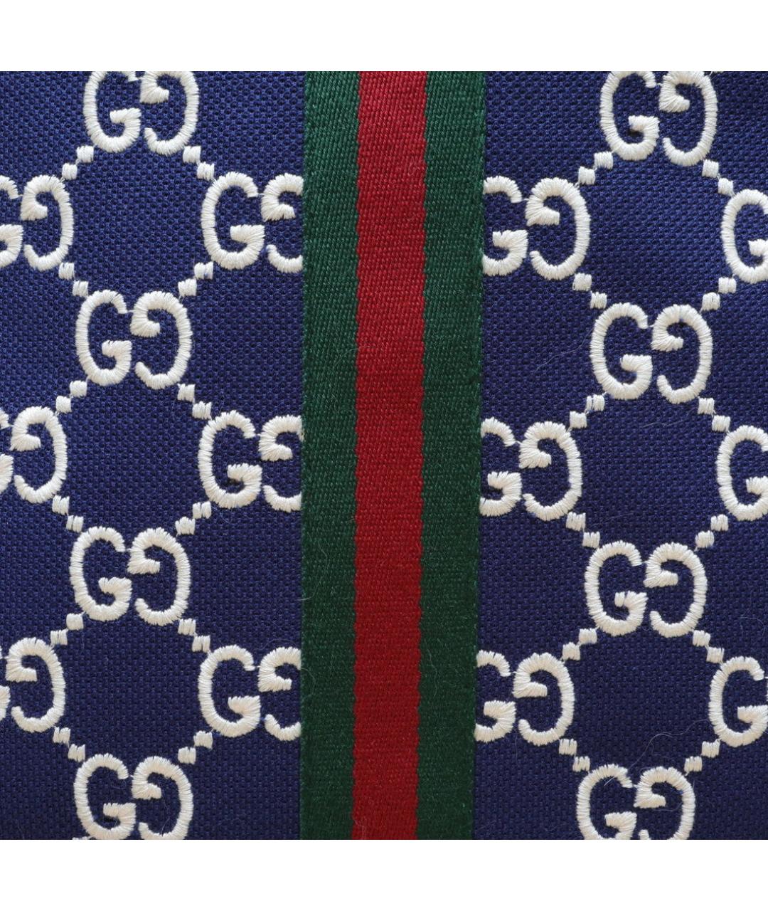 GUCCI Темно-синяя сумка через плечо, фото 8