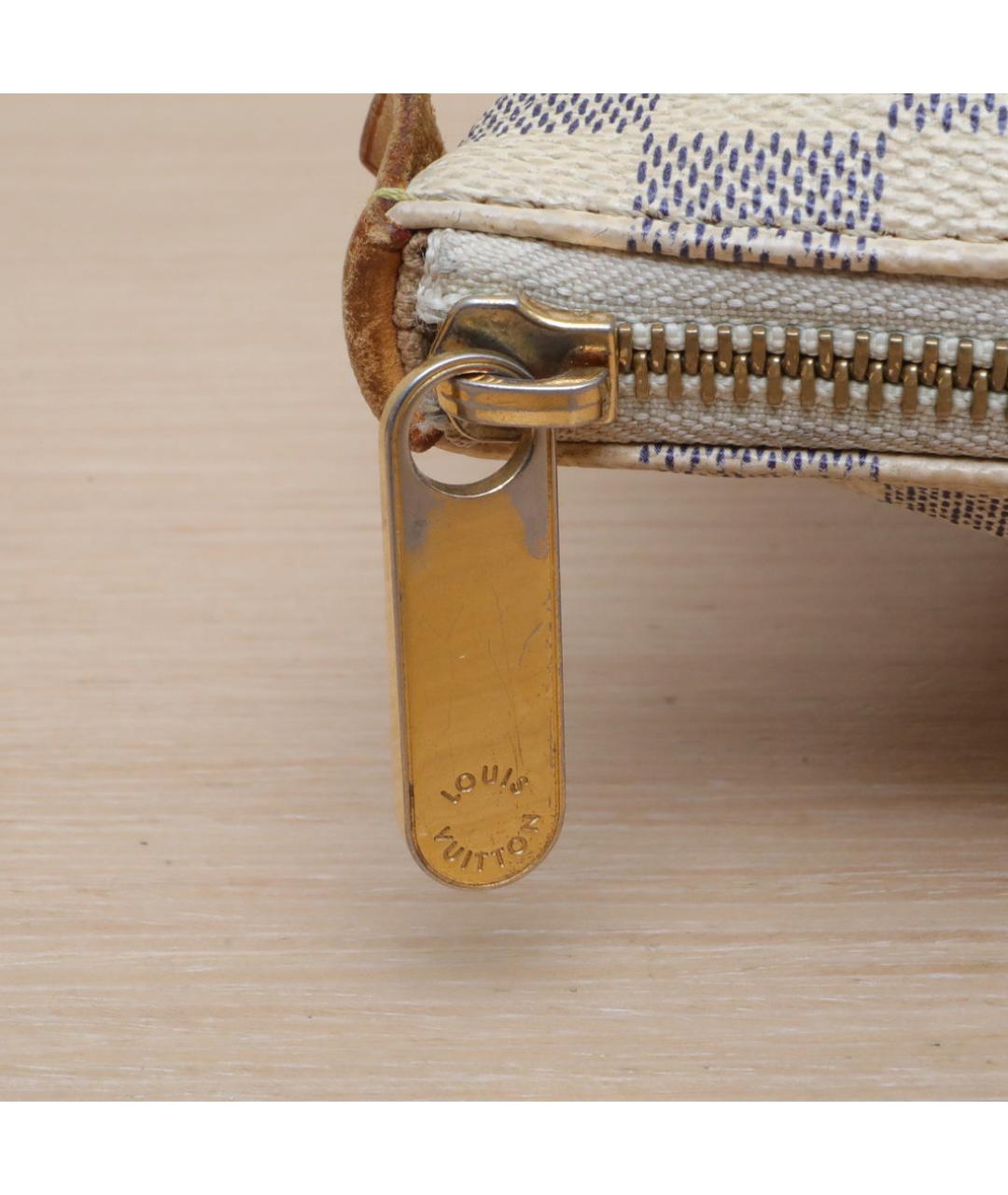 LOUIS VUITTON Белая сумка через плечо, фото 8