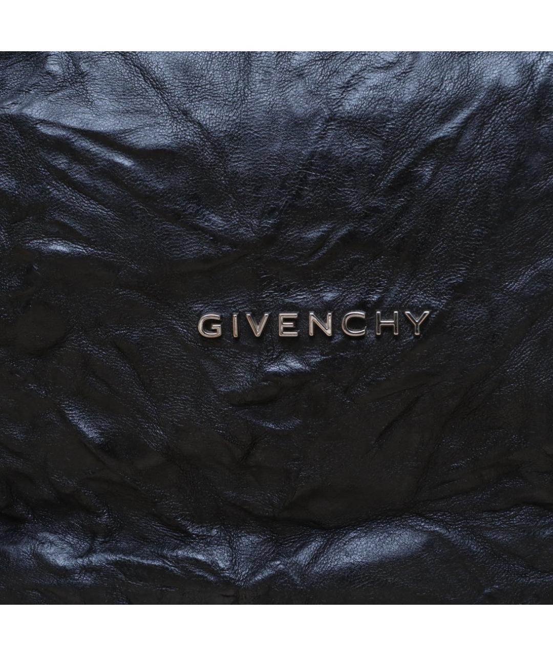 GIVENCHY Черная кожаная сумка через плечо, фото 8