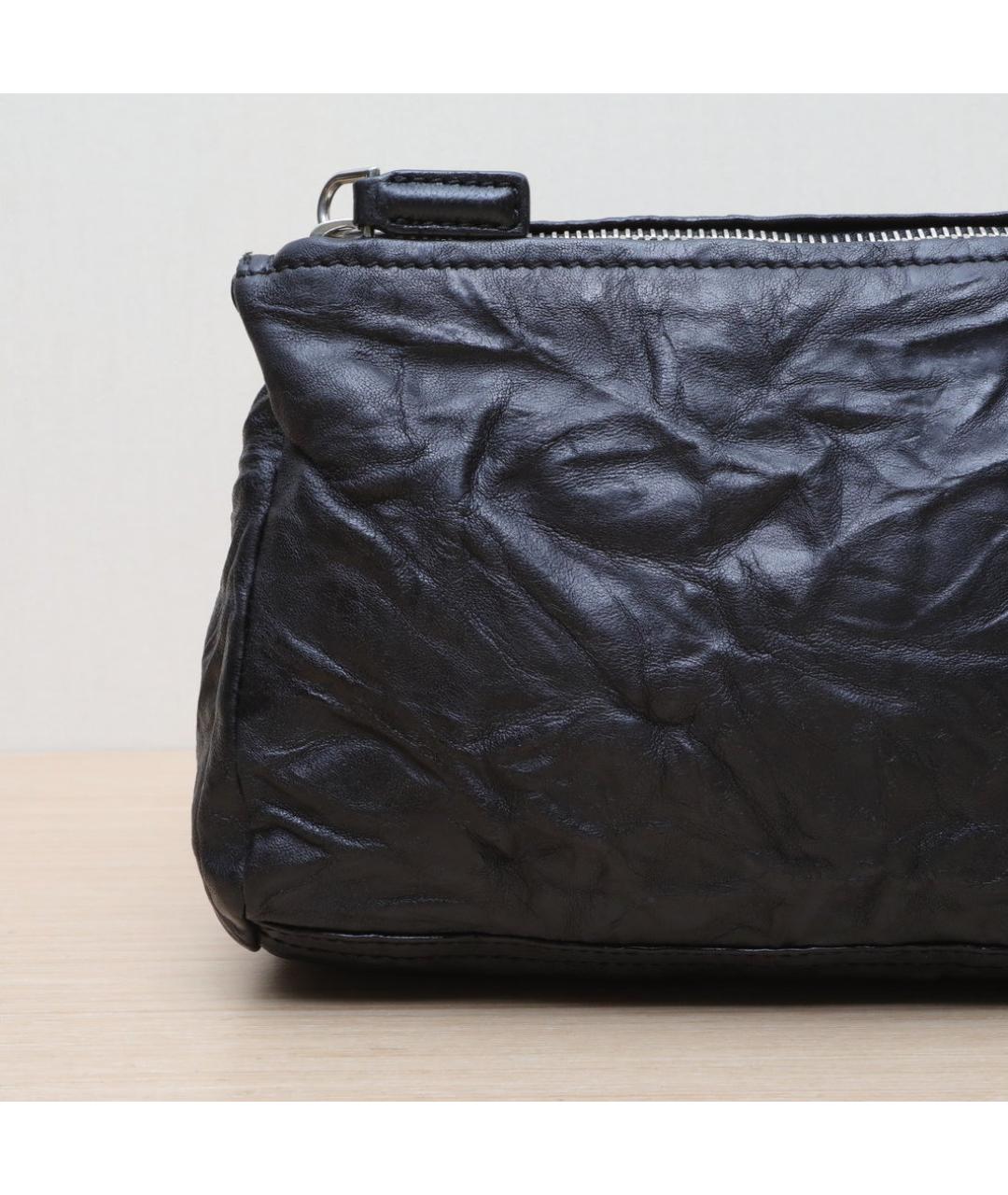 GIVENCHY Черная кожаная сумка через плечо, фото 9