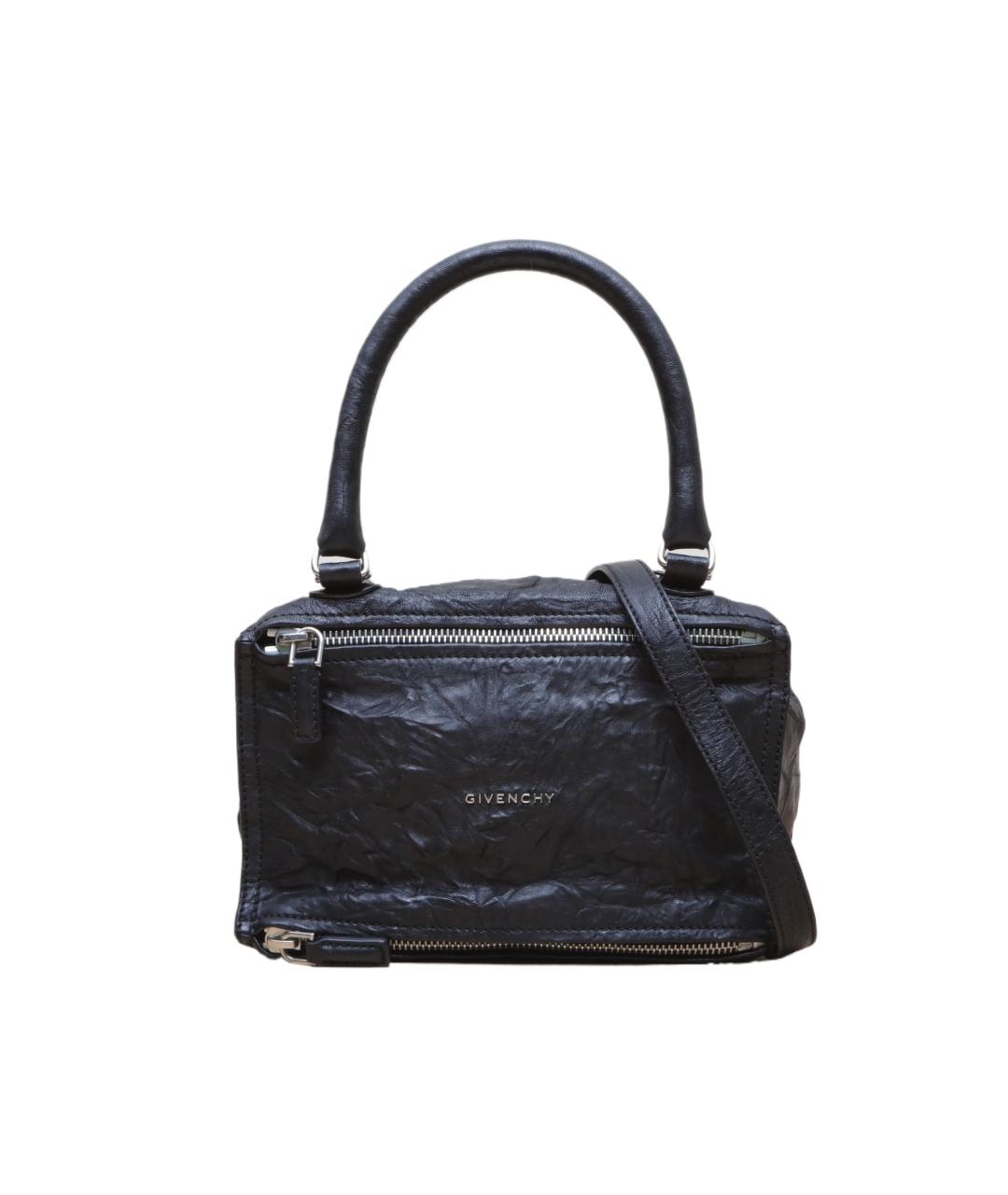 GIVENCHY Черная кожаная сумка через плечо, фото 1
