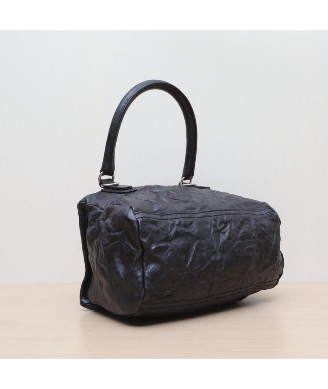 GIVENCHY Черная кожаная сумка через плечо, фото 6