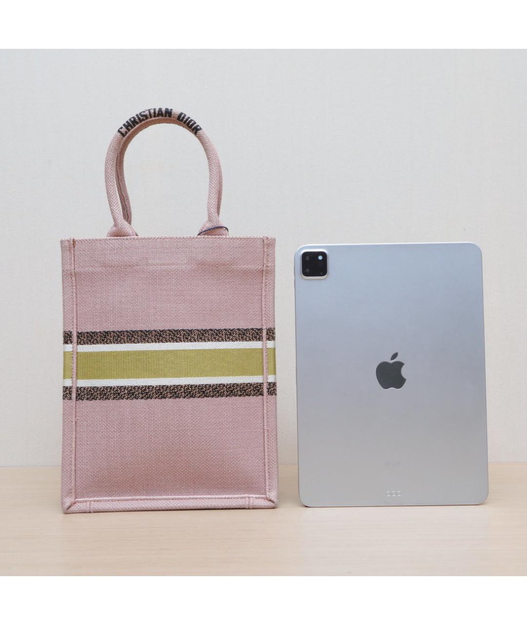 CHRISTIAN DIOR Розовая сумка через плечо, фото 7