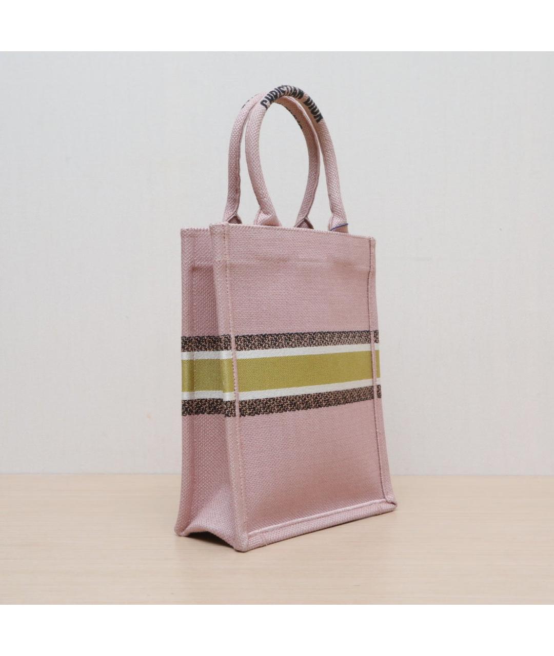 CHRISTIAN DIOR Розовая сумка через плечо, фото 6