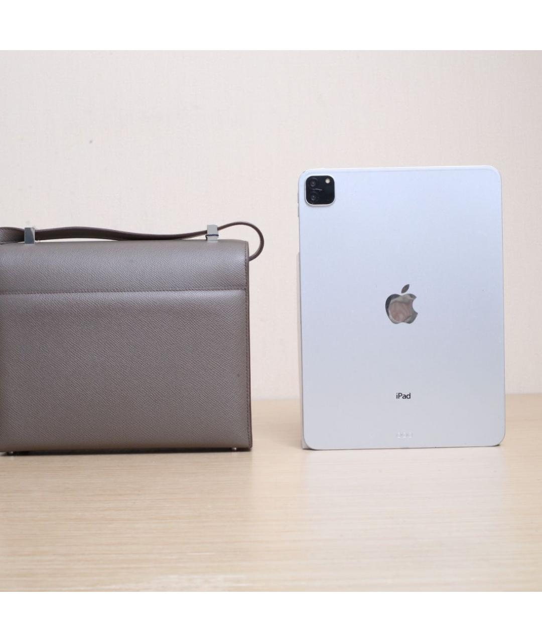 HERMES Коричневая кожаная сумка через плечо, фото 7