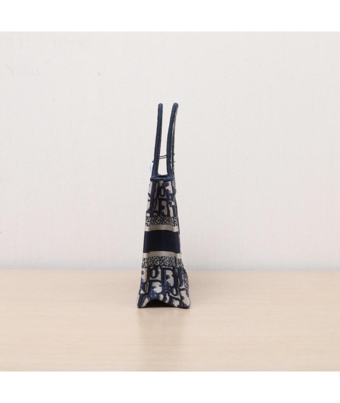 CHRISTIAN DIOR Темно-синяя сумка через плечо, фото 5