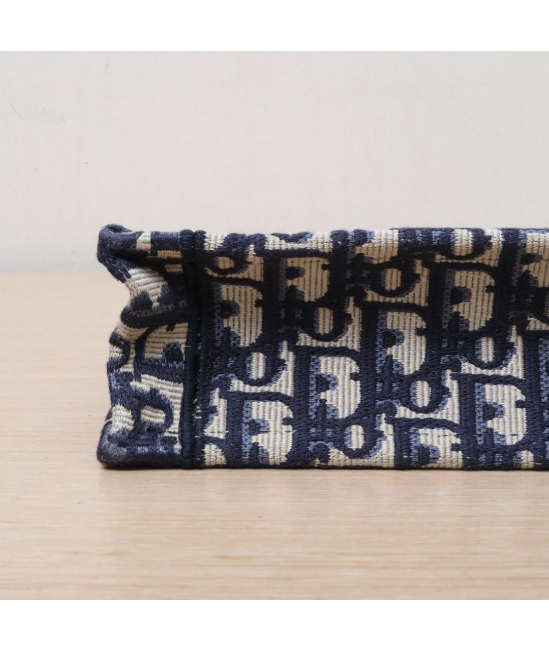 CHRISTIAN DIOR Темно-синяя сумка через плечо, фото 9