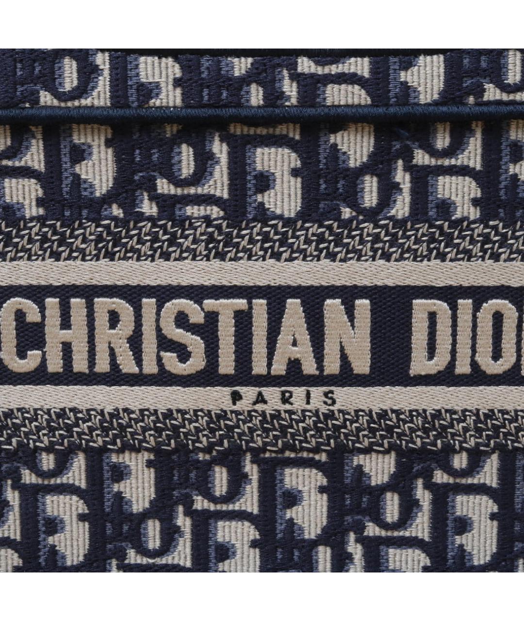 CHRISTIAN DIOR Темно-синяя сумка через плечо, фото 8