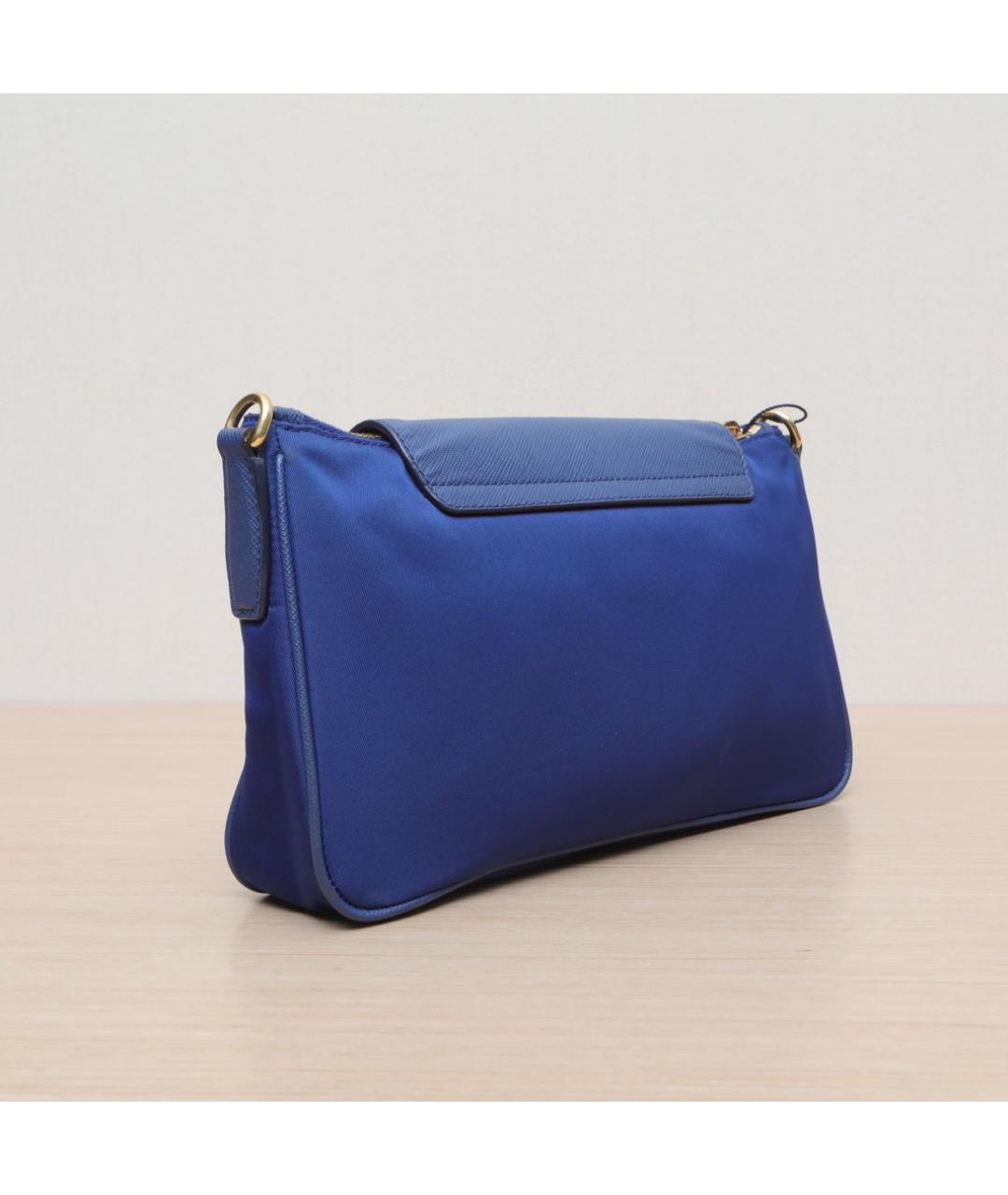 PRADA Синяя сумка через плечо, фото 6