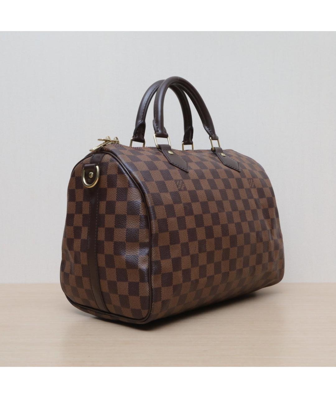 LOUIS VUITTON Коричневая сумка через плечо, фото 6