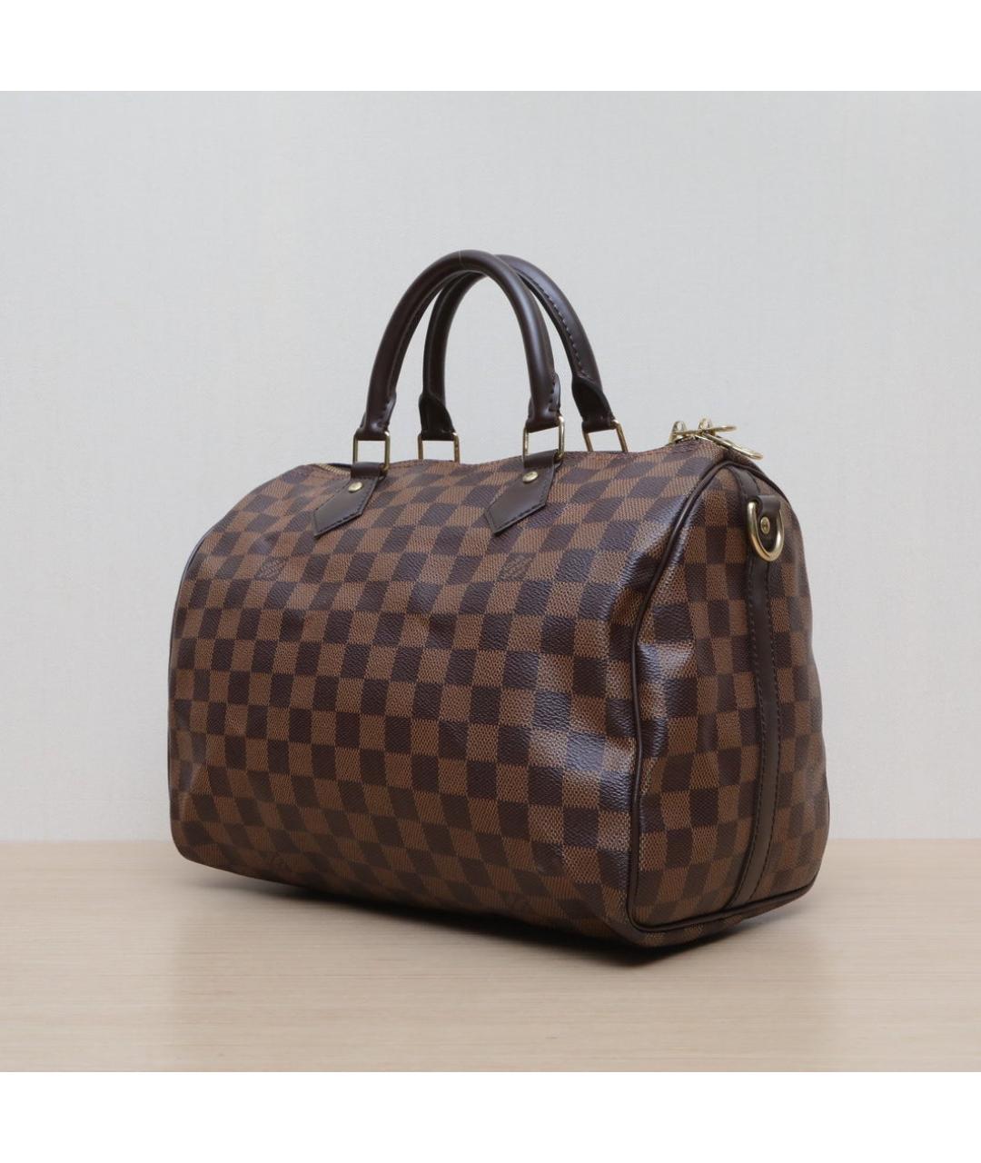 LOUIS VUITTON Коричневая сумка через плечо, фото 4