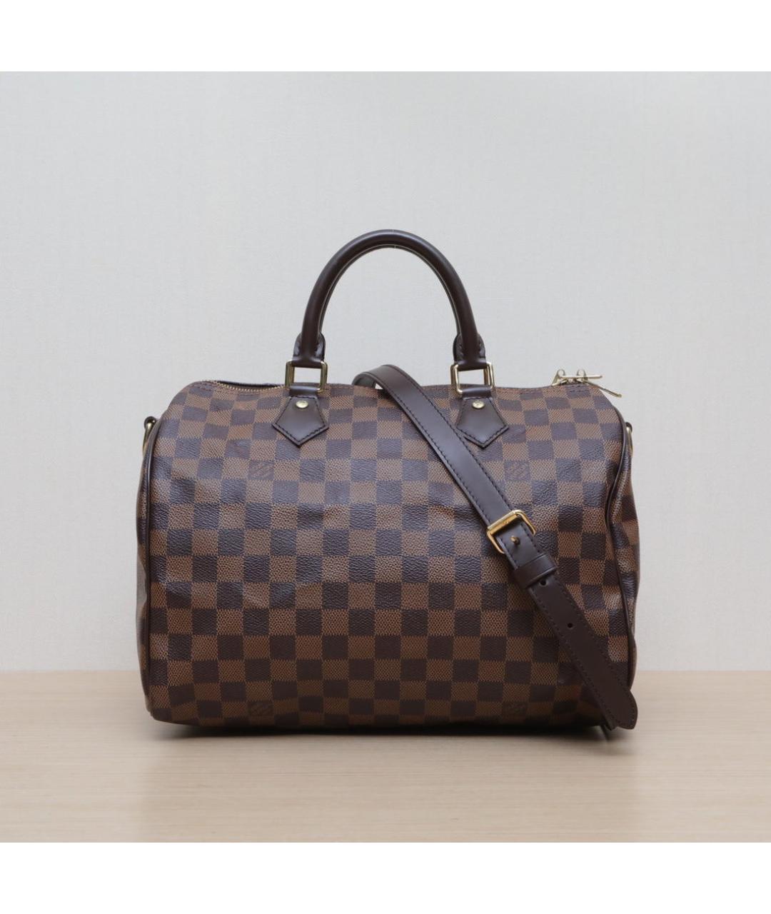 LOUIS VUITTON Коричневая сумка через плечо, фото 3