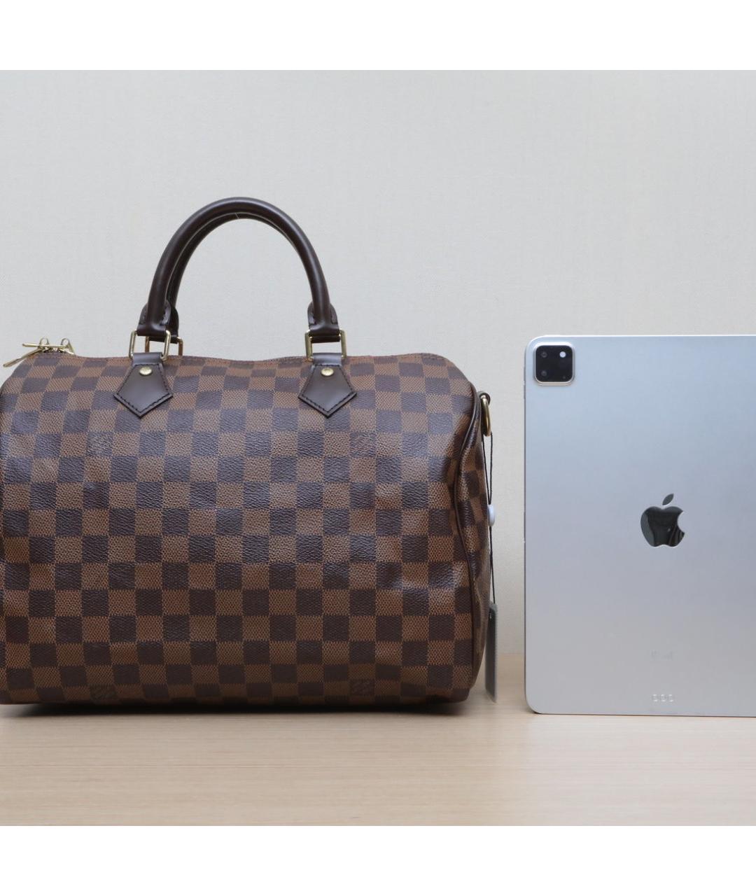 LOUIS VUITTON Коричневая сумка через плечо, фото 7