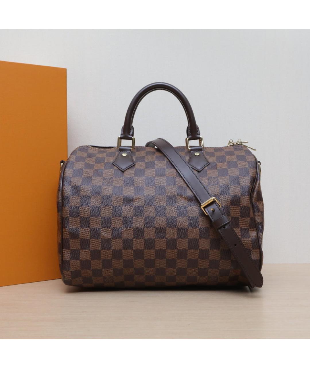 LOUIS VUITTON Коричневая сумка через плечо, фото 2