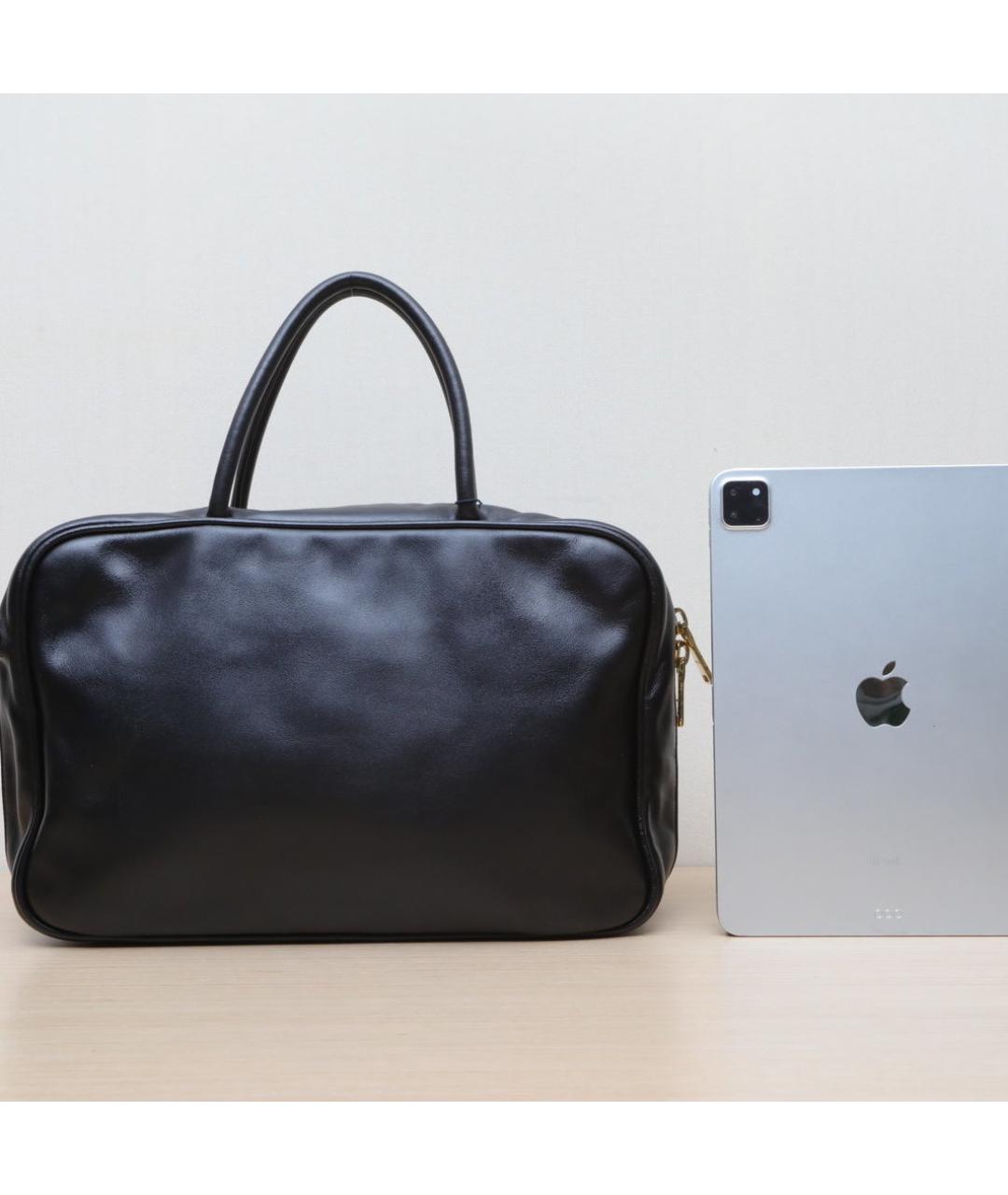 MIU MIU Черная кожаная сумка через плечо, фото 6