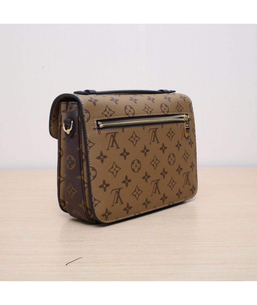 LOUIS VUITTON Коричневая сумка через плечо, фото 6