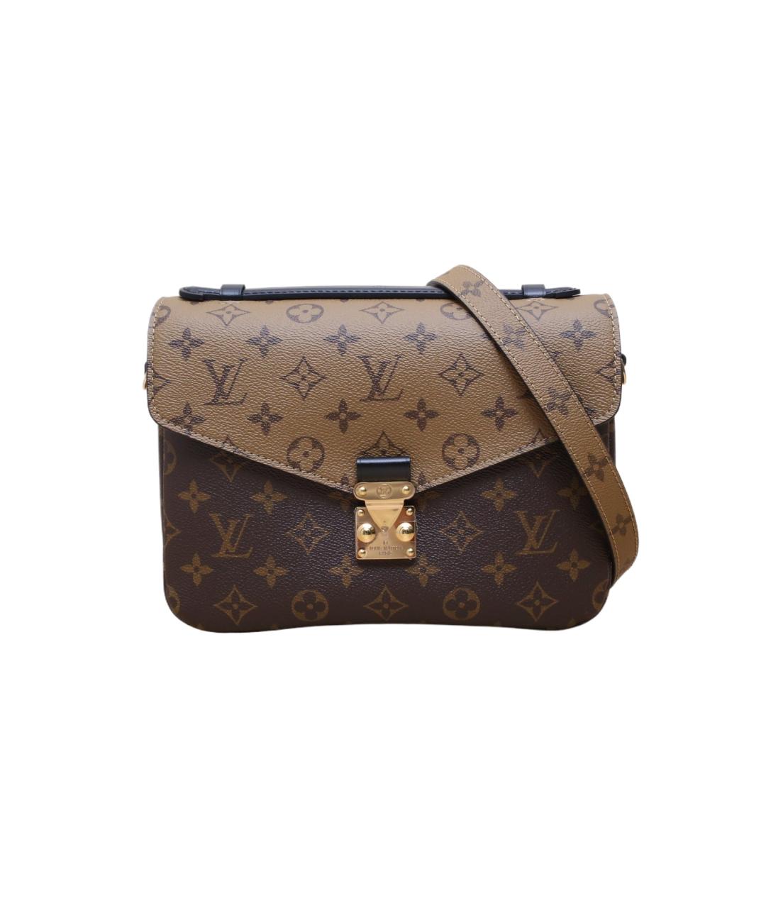 LOUIS VUITTON Коричневая сумка через плечо, фото 1