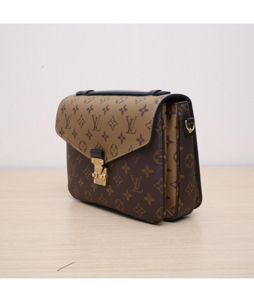 LOUIS VUITTON Коричневая сумка через плечо, фото 4