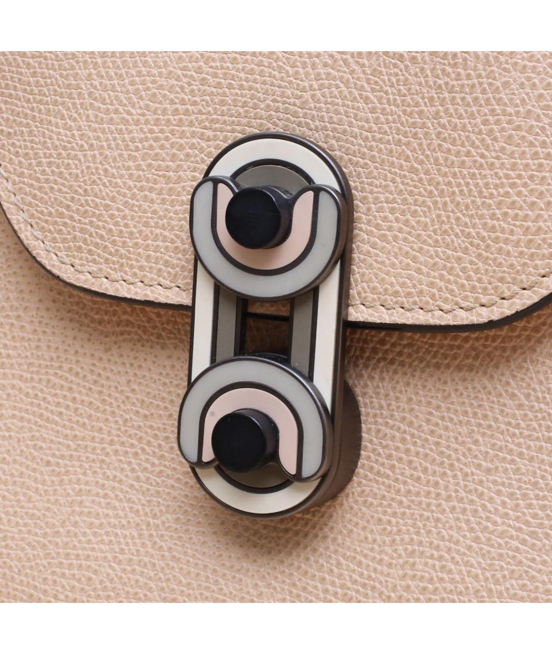 VALEXTRA Белая кожаная сумка через плечо, фото 8