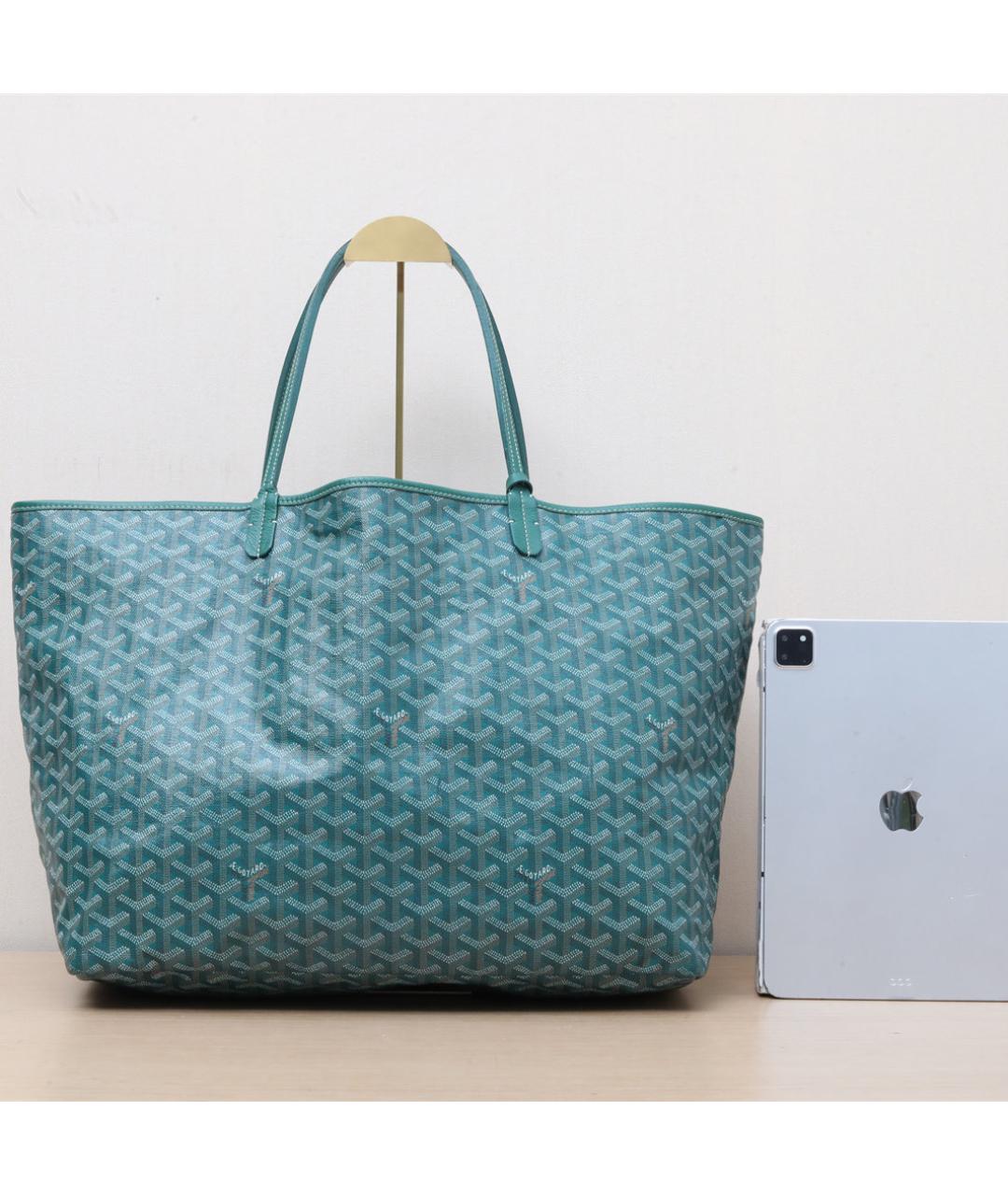 GOYARD Бирюзовая сумка через плечо, фото 7