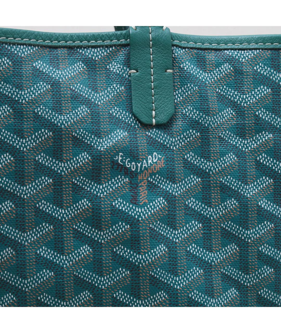 GOYARD Бирюзовая сумка через плечо, фото 8