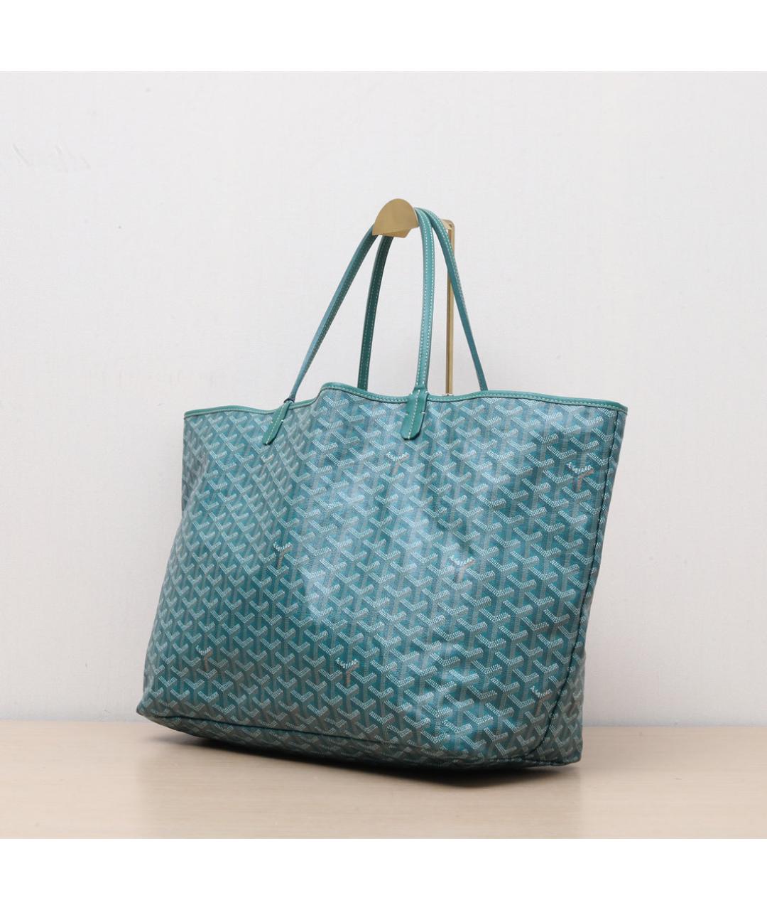 GOYARD Бирюзовая сумка через плечо, фото 4