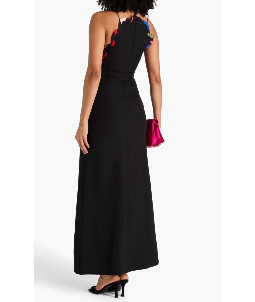 EMILIO PUCCI Черное полиэстеровое коктейльное платье, фото 3