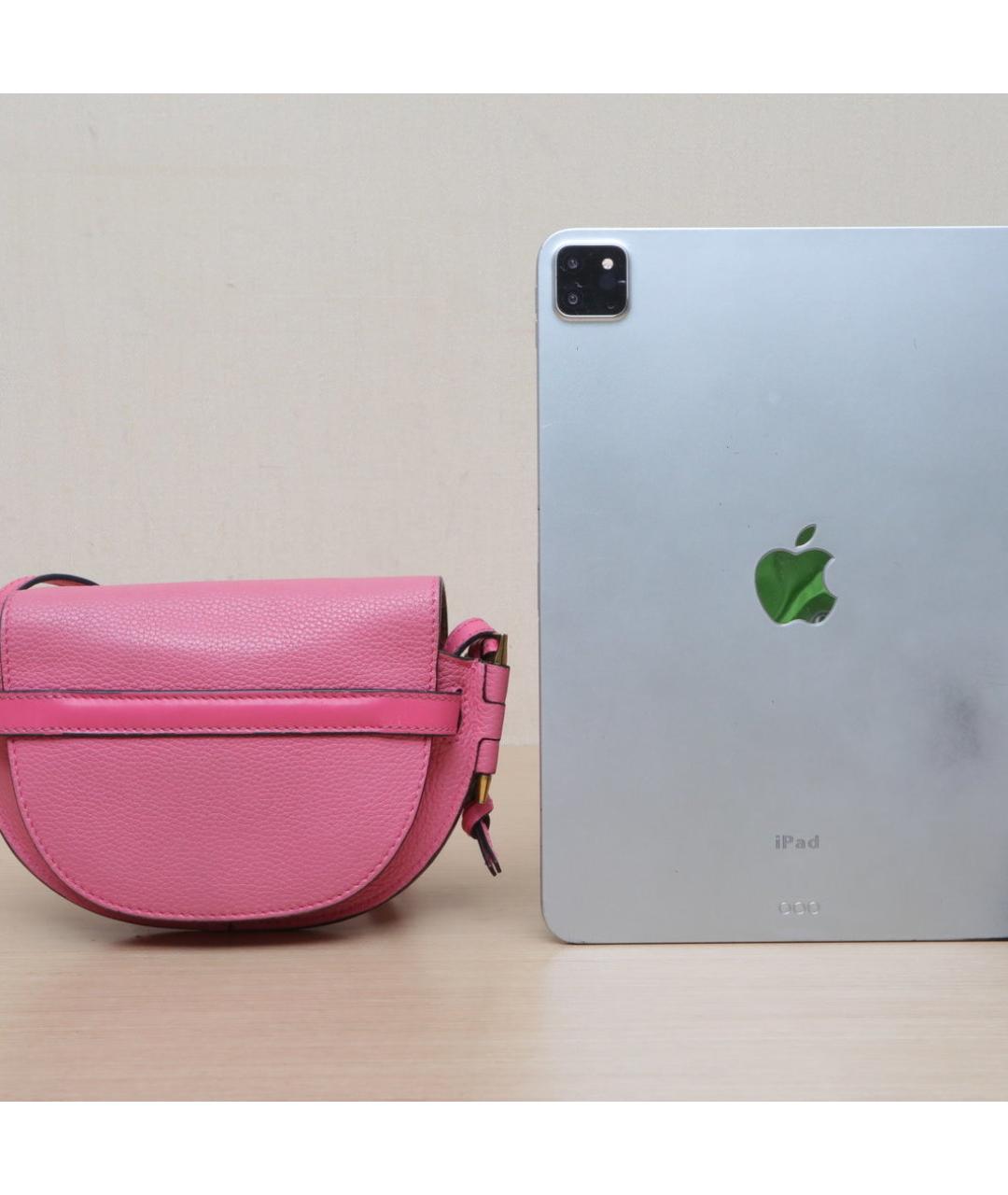 LOEWE Розовая кожаная сумка через плечо, фото 7