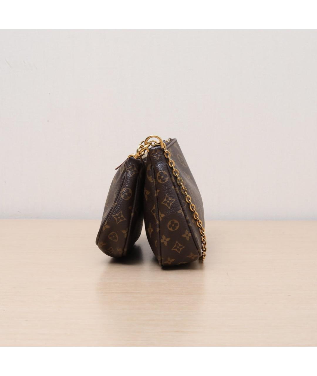 LOUIS VUITTON Коричневая сумка через плечо, фото 5