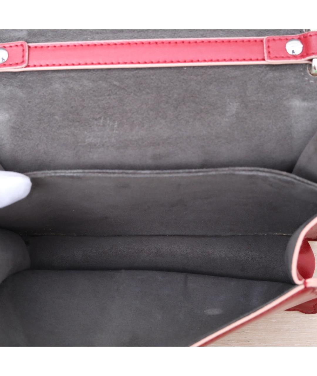 FENDI Красная кожаная сумка через плечо, фото 9