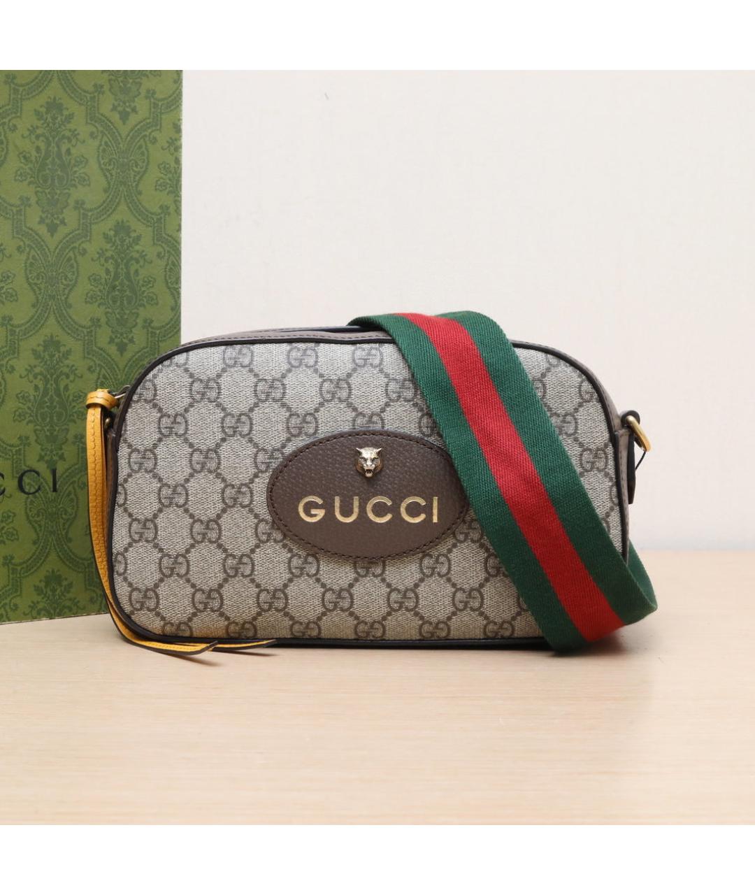 GUCCI Бежевая сумка через плечо, фото 2