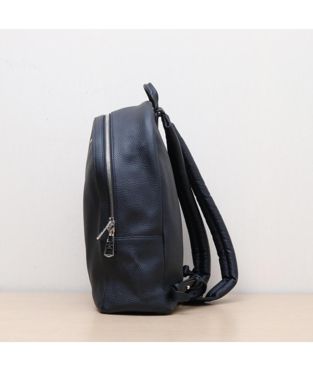 LOUIS VUITTON Черный кожаный рюкзак, фото 5