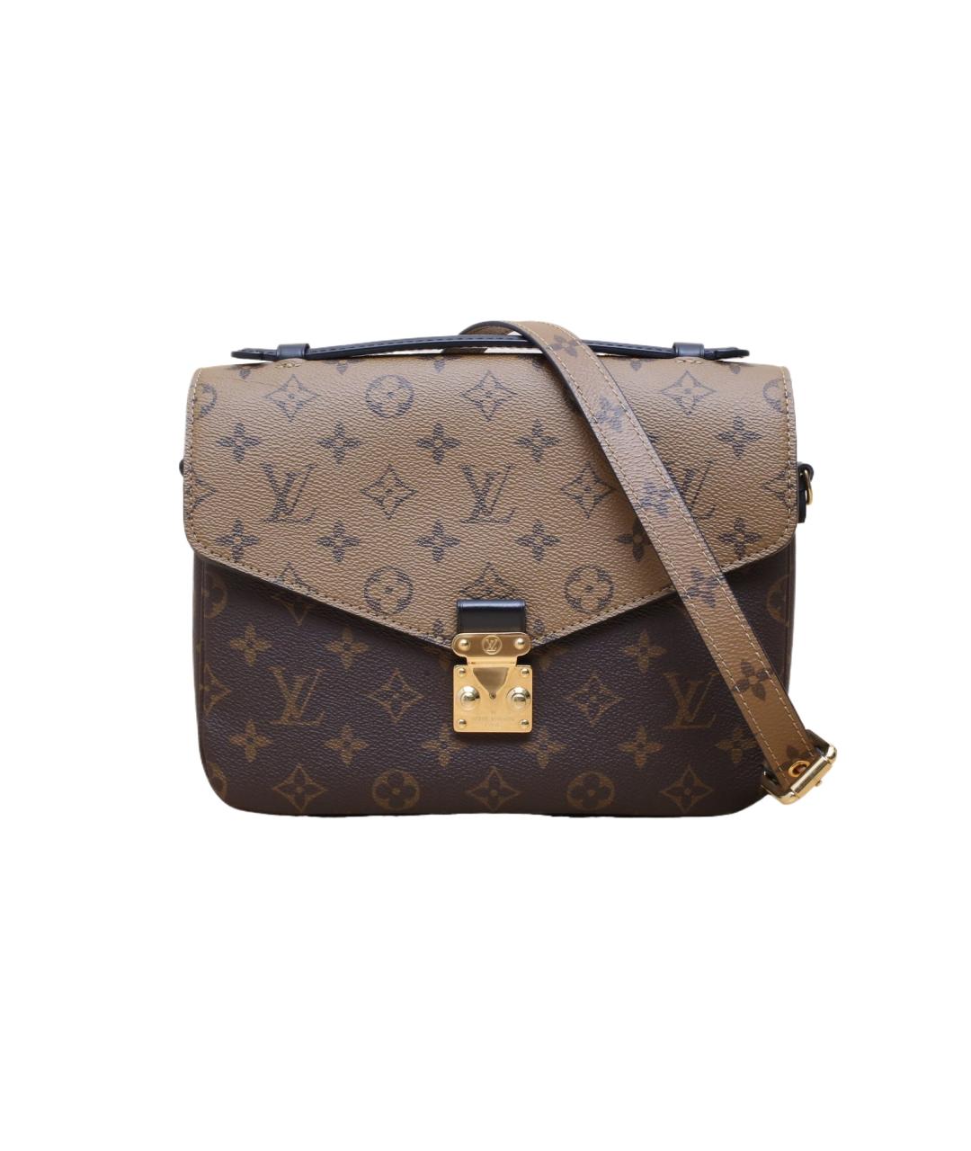 LOUIS VUITTON Коричневая сумка через плечо, фото 1