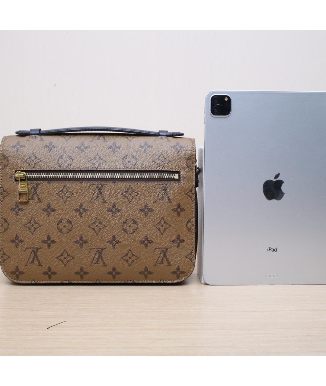 LOUIS VUITTON Коричневая сумка через плечо, фото 7