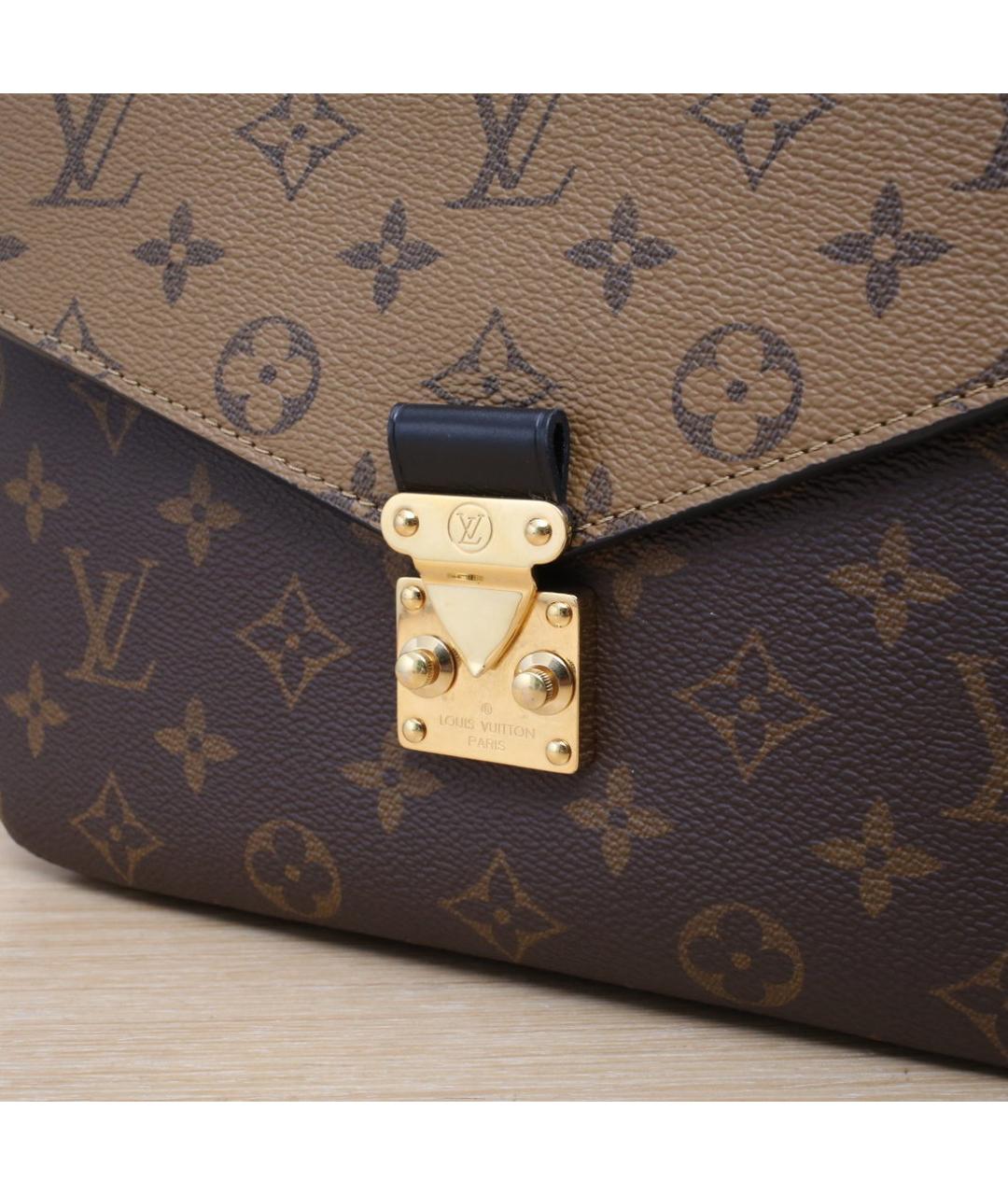 LOUIS VUITTON Коричневая сумка через плечо, фото 8