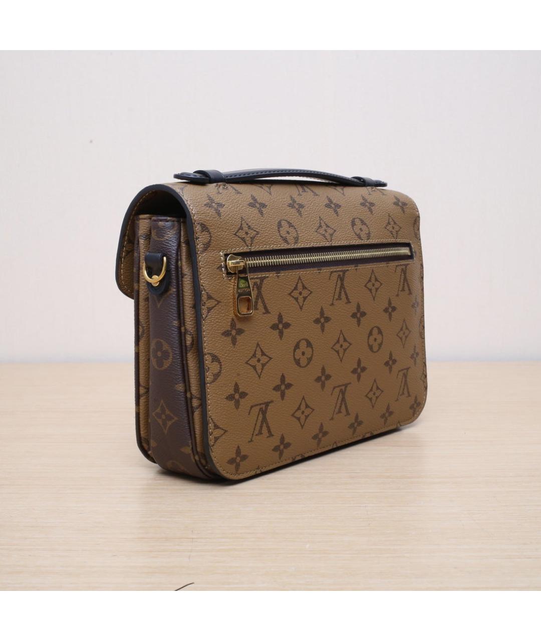 LOUIS VUITTON Коричневая сумка через плечо, фото 6