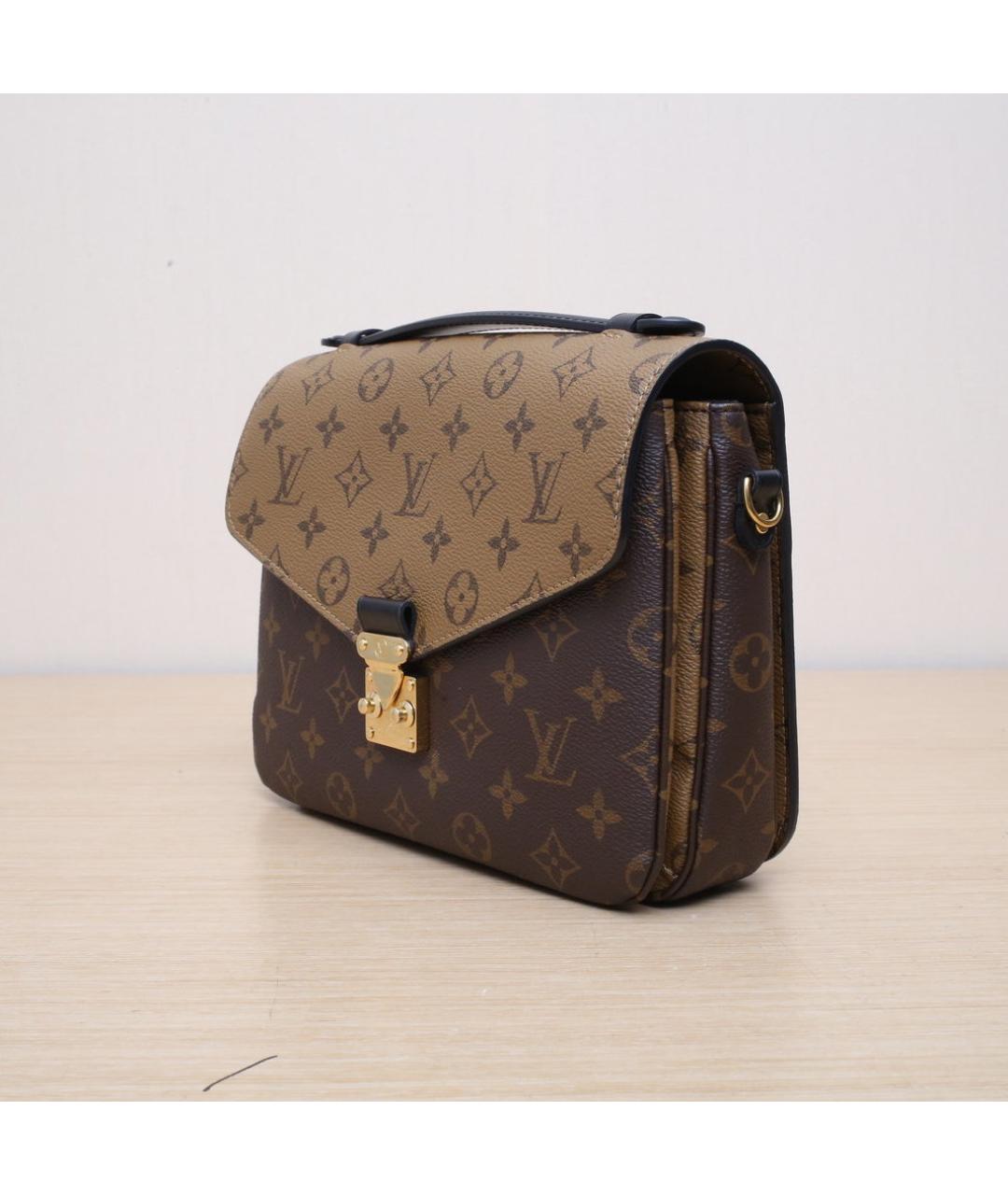 LOUIS VUITTON Коричневая сумка через плечо, фото 4