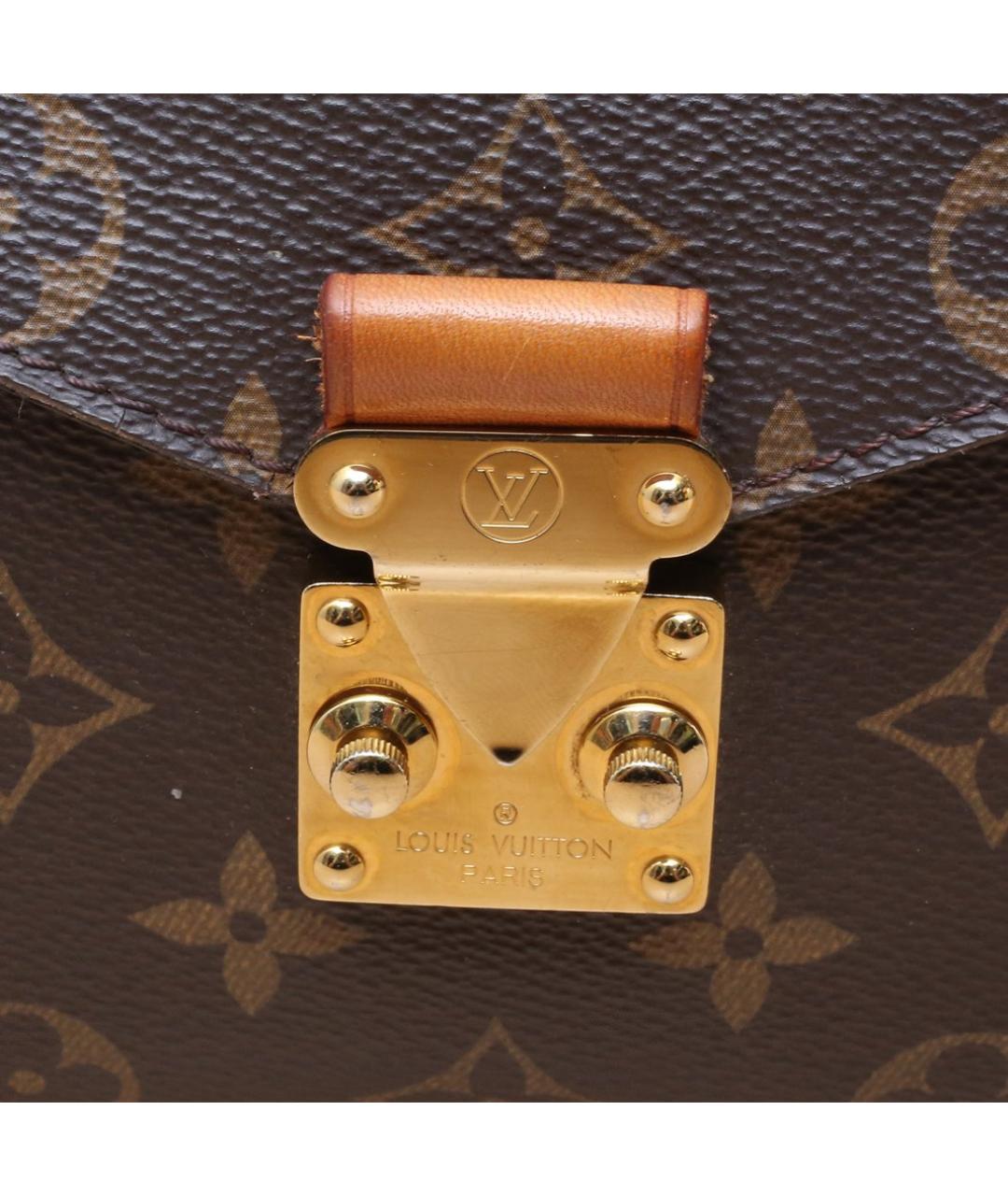 LOUIS VUITTON Коричневая сумка через плечо, фото 8