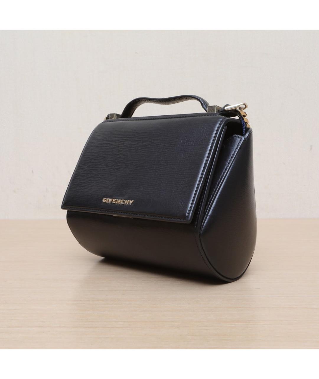 GIVENCHY Черная кожаная сумка через плечо, фото 4