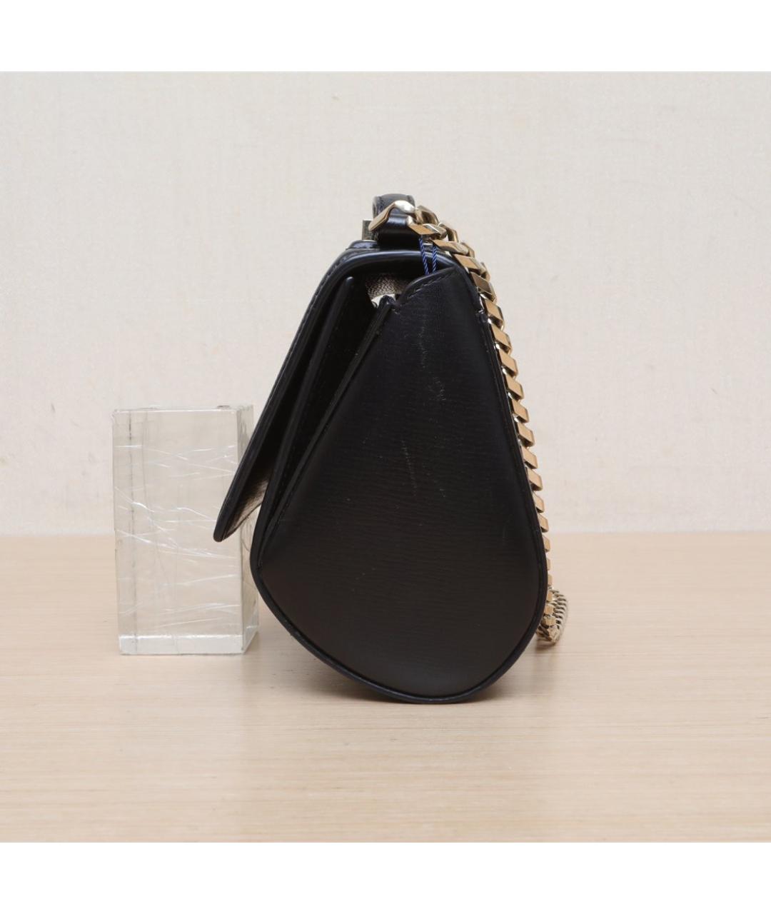 GIVENCHY Черная кожаная сумка через плечо, фото 5
