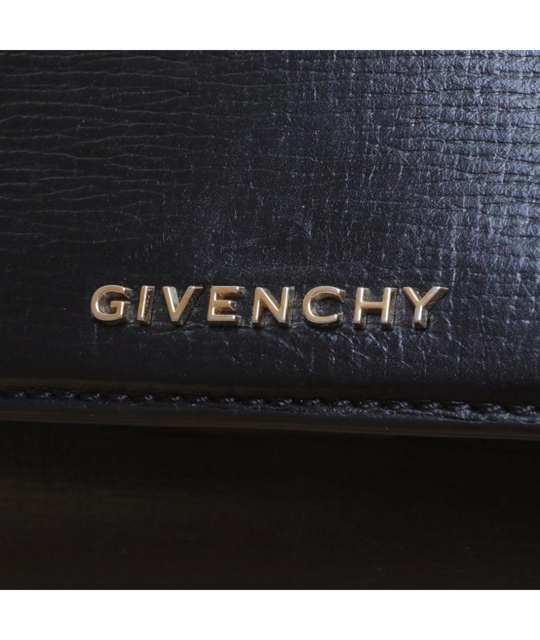 GIVENCHY Черная кожаная сумка через плечо, фото 8