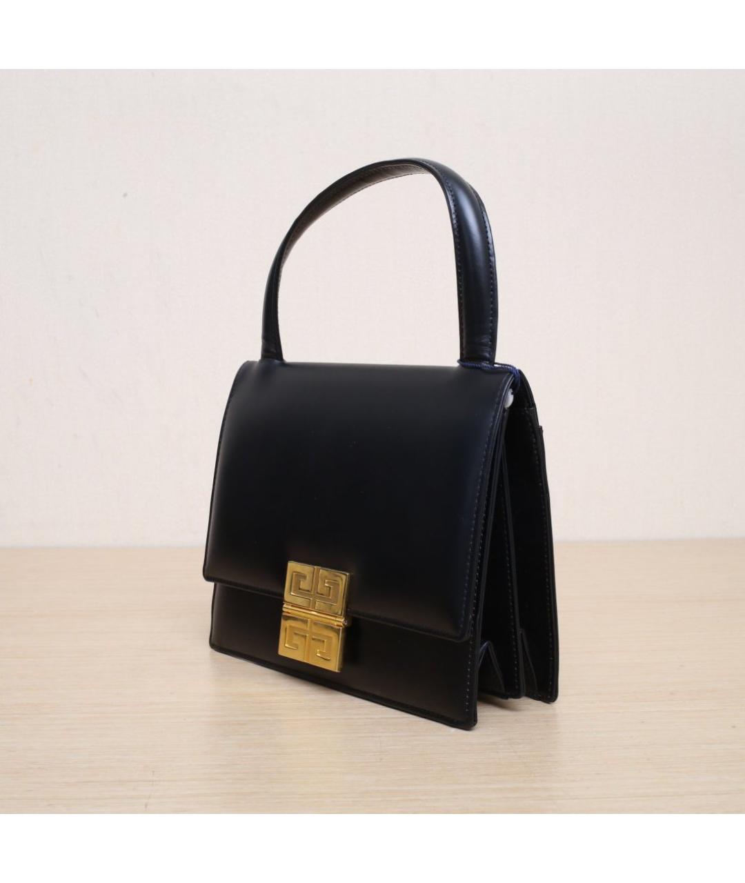 GIVENCHY Черная кожаная сумка через плечо, фото 4